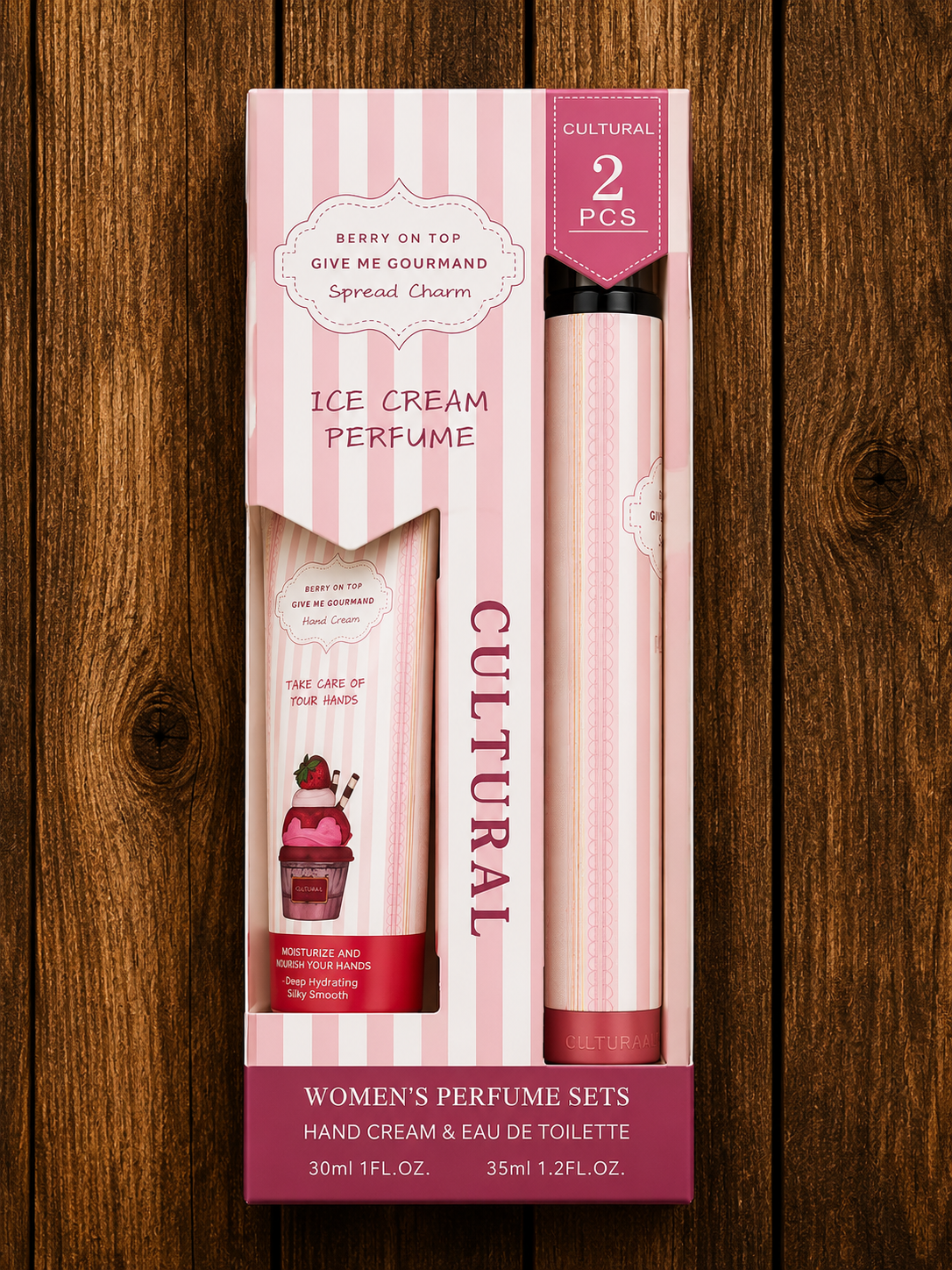 Cultural Ice Cream Perfume Gift Set – Berry on Top