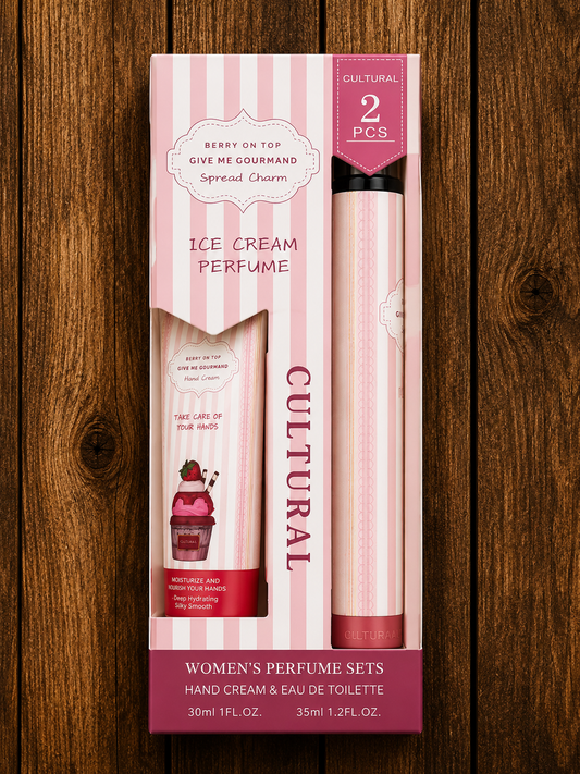 Cultural Ice Cream Perfume Gift Set – Berry on Top