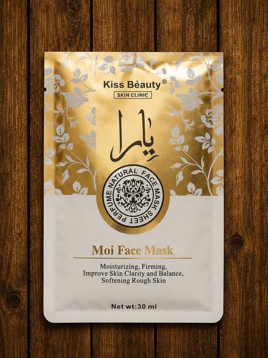 Kiss Beauty Moi Natural Face Mask – Moisturising & Firming