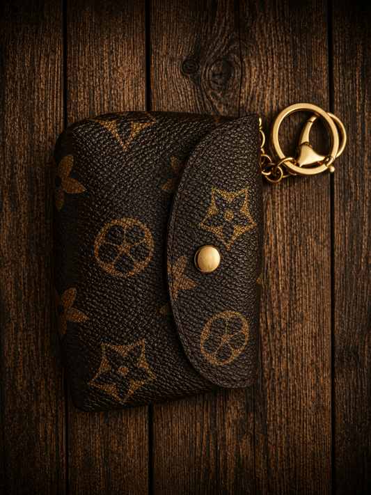 Brown Monogram Key Pouch