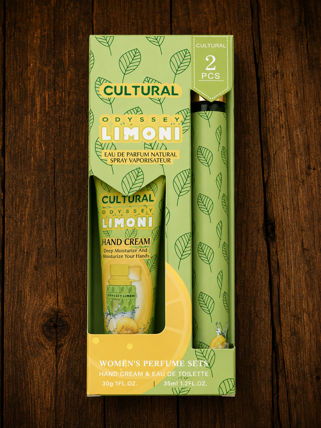 Cultural Odyssey Limoni Perfume Gift Set – Fresh Lemon